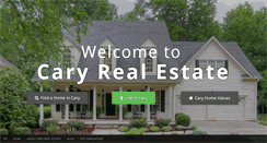 Desktop Screenshot of caryrealestate.com